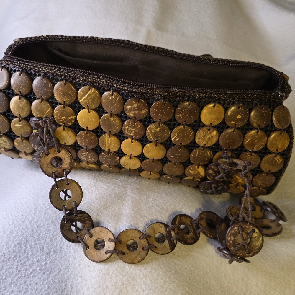Coconut Barrel Purse